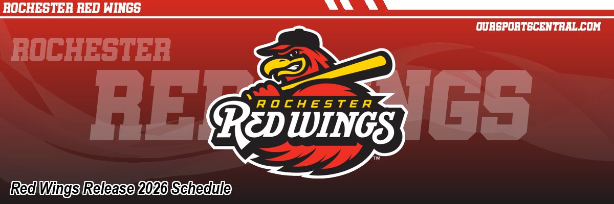 Red Wings Release 2026 Schedule