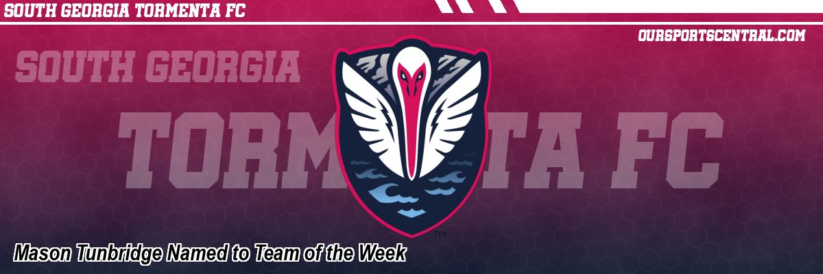 Mason Tunbridge Named to Team of the Week