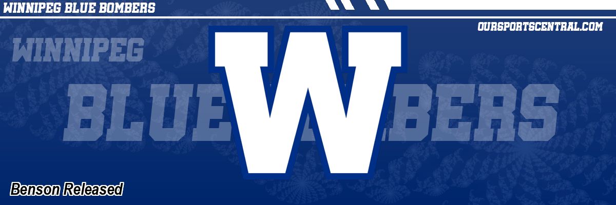 Benson Released