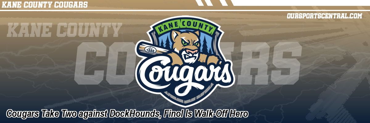 Cougars Take Two against DockHounds, Finol Is Walk-Off Hero
