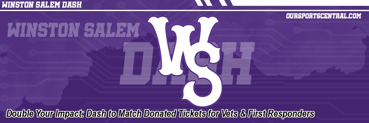 Double Your Impact: Dash to Match Donated Tickets for Vets & First Responders