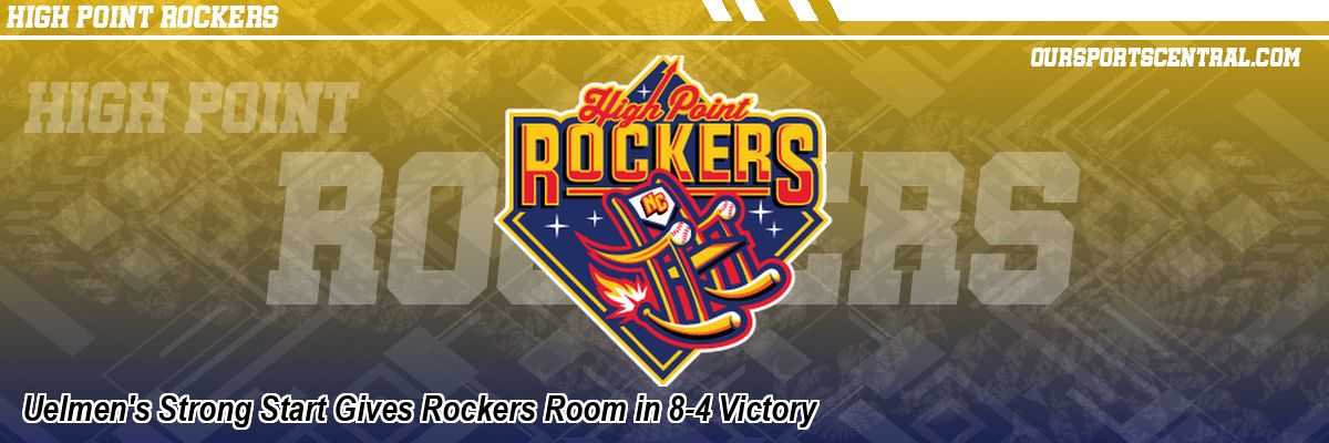 Uelmen's Strong Start Gives Rockers Room in 8-4 Victory