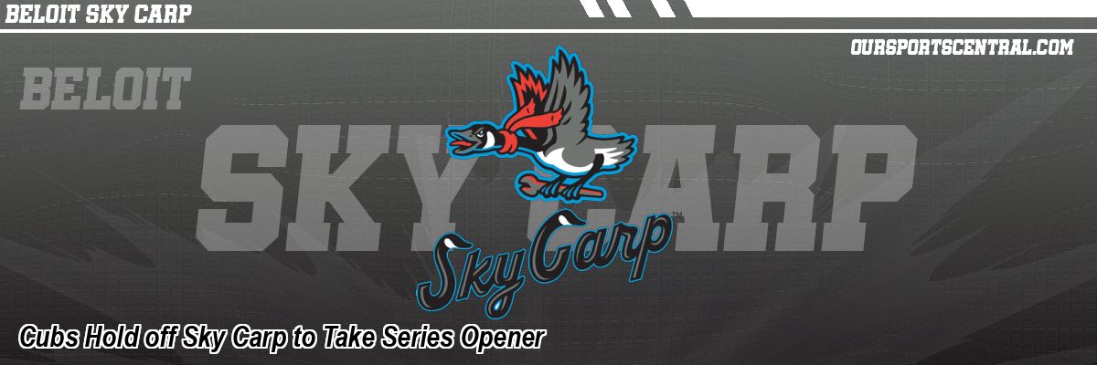Cubs Hold off Sky Carp to Take Series Opener