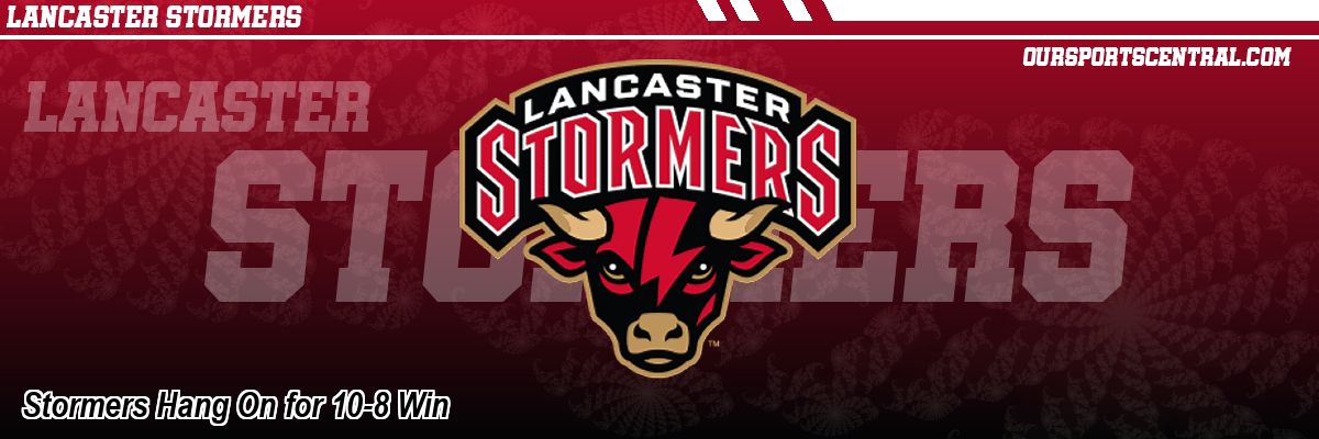 Stormers Hang On for 10-8 Win