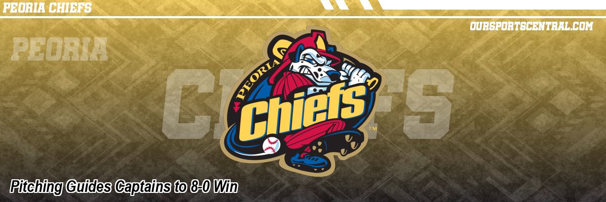 Pitching Guides Captains to 8-0 Win