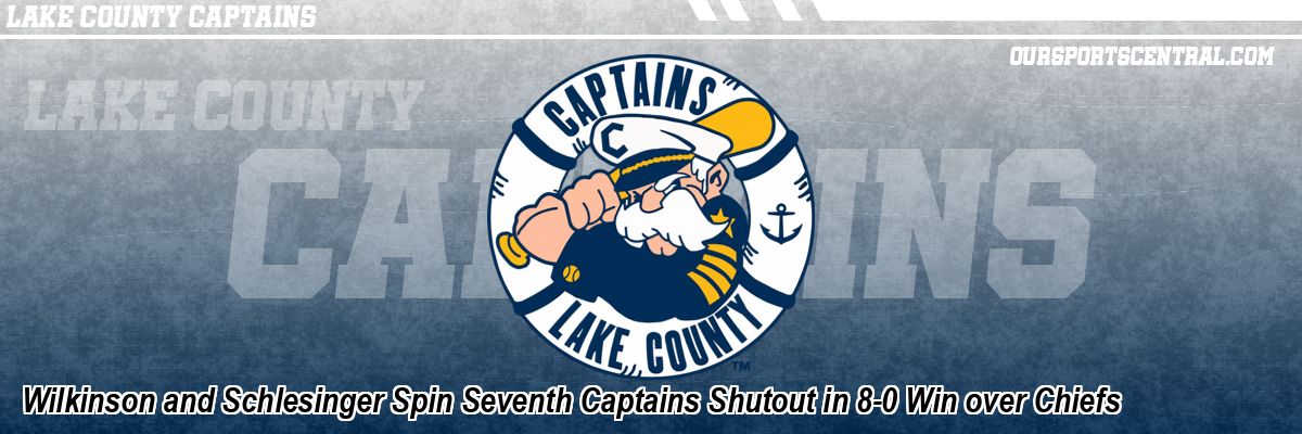 Wilkinson and Schlesinger Spin Seventh Captains Shutout in 8-0 Win over Chiefs