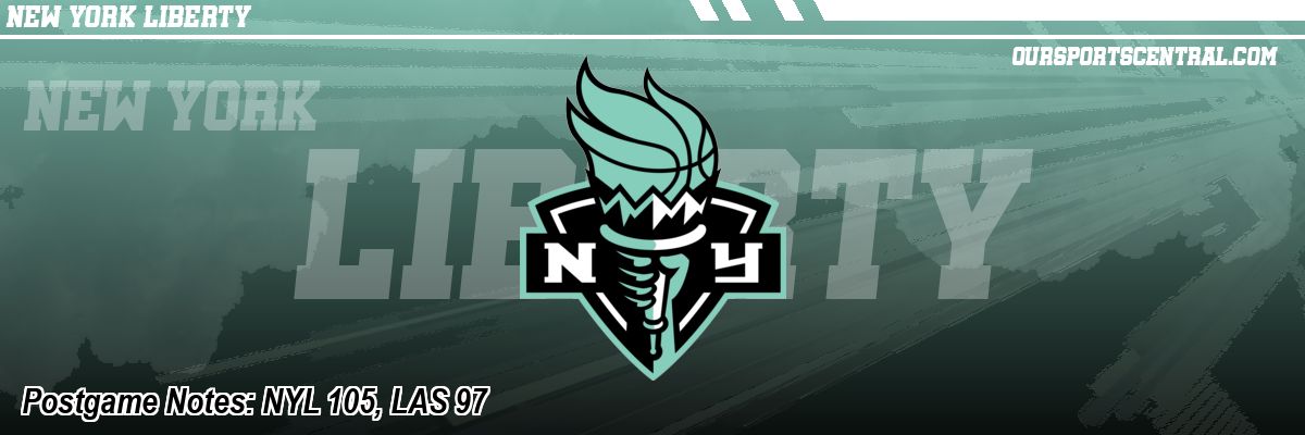 Postgame Notes: NYL 105, LAS 97