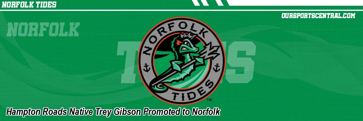 Hampton Roads Native Trey Gibson Promoted to Norfolk