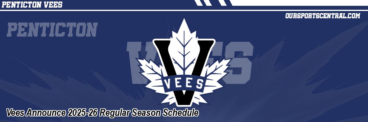 Vees Announce 2025-26 Regular Season Schedule