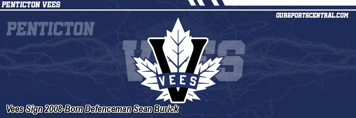 Vees Sign 2008-Born Defenceman Sean Burick