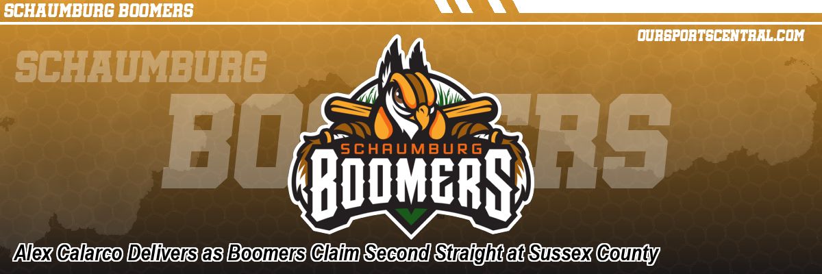 Alex Calarco Delivers as Boomers Claim Second Straight at Sussex County