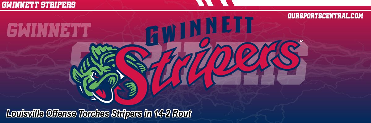 Louisville Offense Torches Stripers in 14-2 Rout