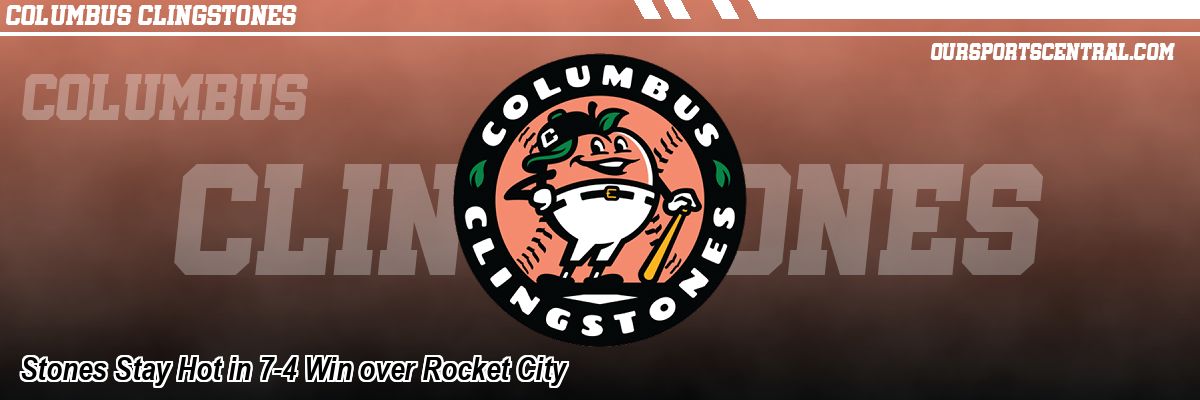 Stones Stay Hot in 7-4 Win over Rocket City