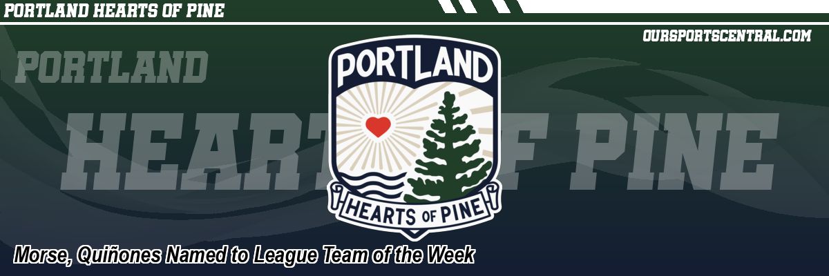 Morse, Quiñones Named to League Team of the Week