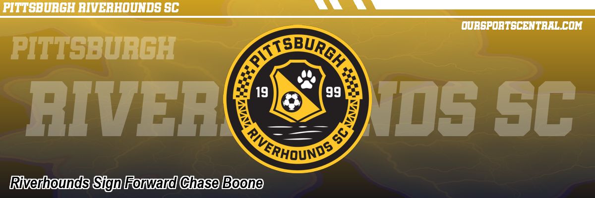 Riverhounds Sign Forward Chase Boone