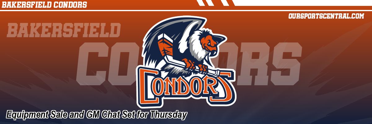 Equipment Sale and GM Chat Set for Thursday