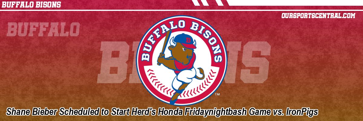 Shane Bieber Scheduled to Start Herd's Honda Fridaynightbash Game vs. IronPigs