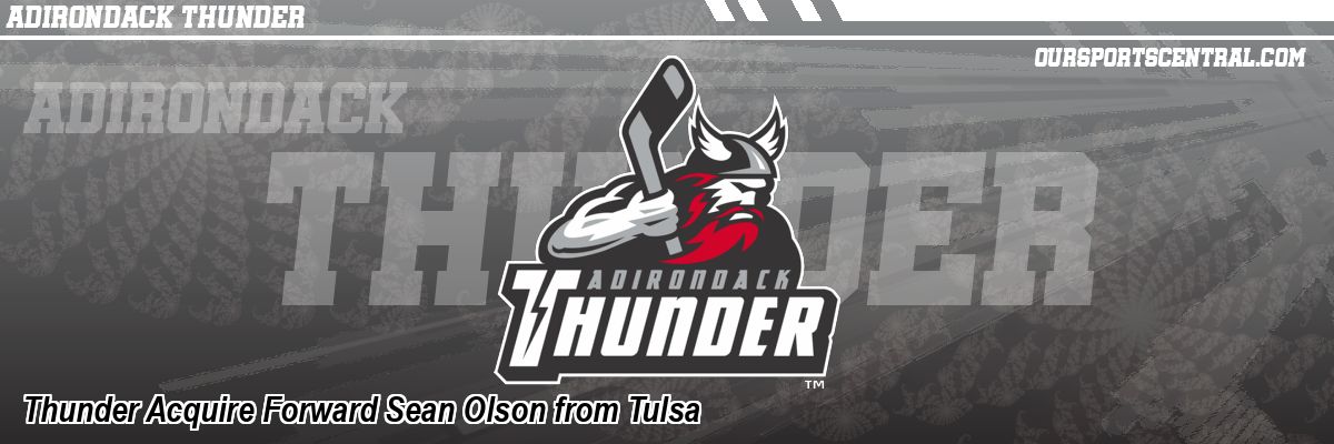Thunder Acquire Forward Sean Olson from Tulsa
