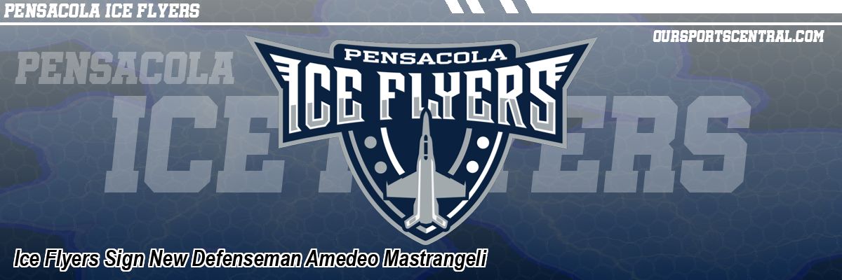Ice Flyers Sign New Defenseman Amedeo Mastrangeli