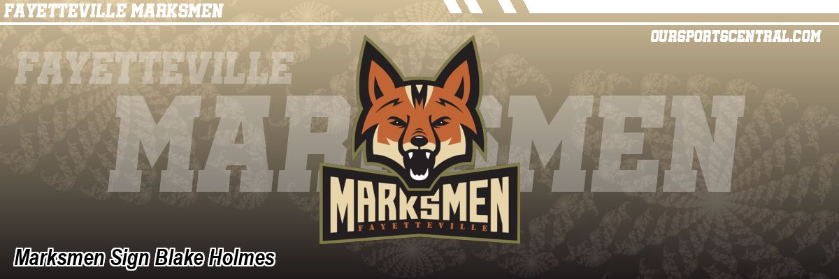 Marksmen Sign Blake Holmes