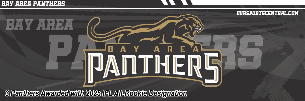 3 Panthers Awarded with 2025 IFL All-Rookie Designation