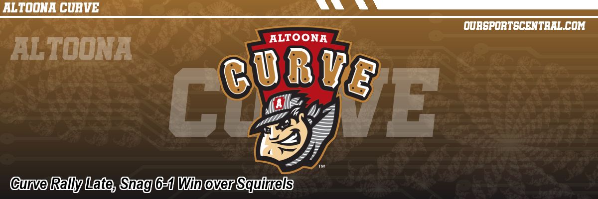 Curve Rally Late, Snag 6-1 Win over Squirrels