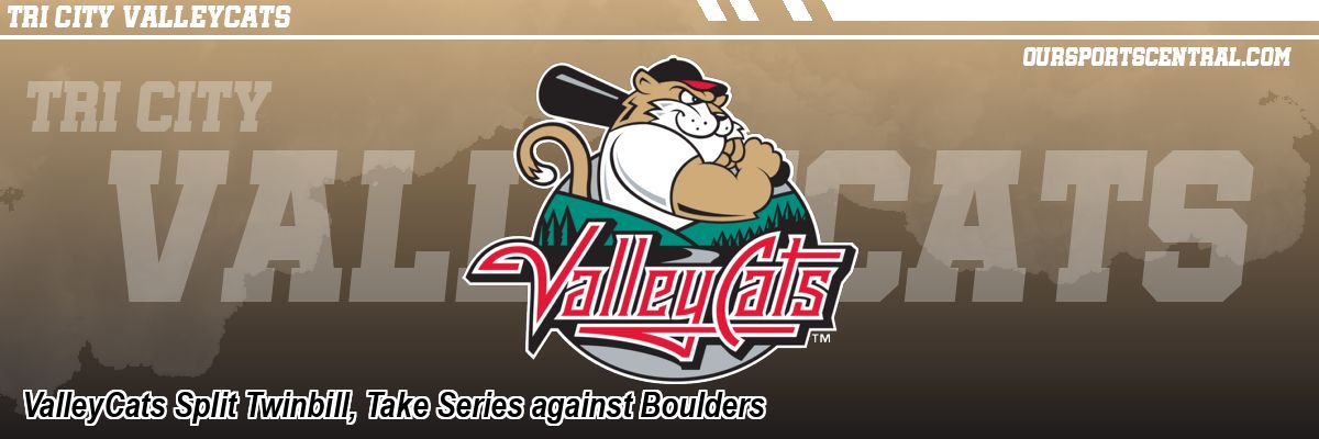 ValleyCats Split Twinbill, Take Series against Boulders