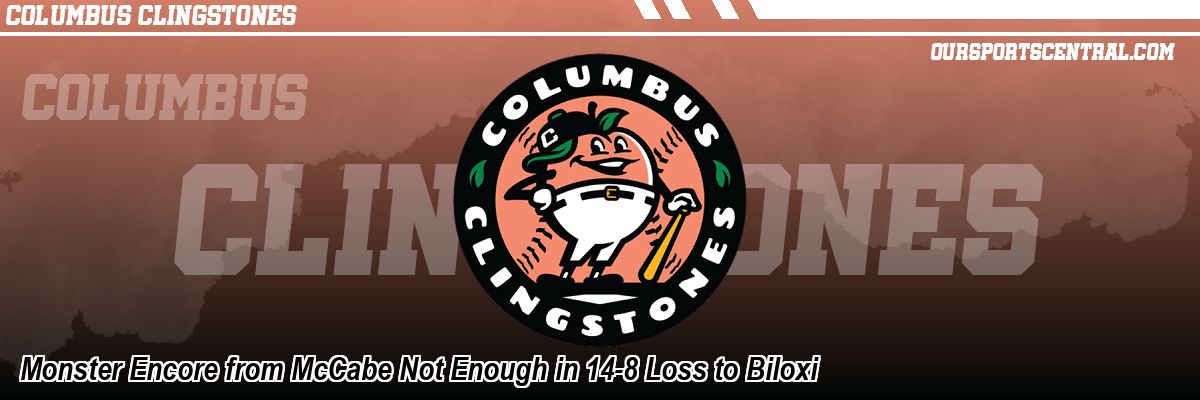 Monster Encore from McCabe Not Enough in 14-8 Loss to Biloxi