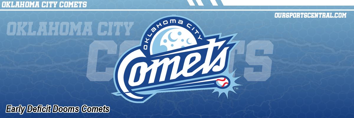 Early Deficit Dooms Comets