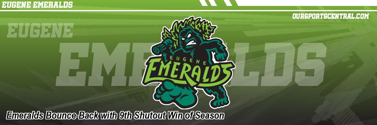 Emeralds Bounce-Back with 9th Shutout Win of Season