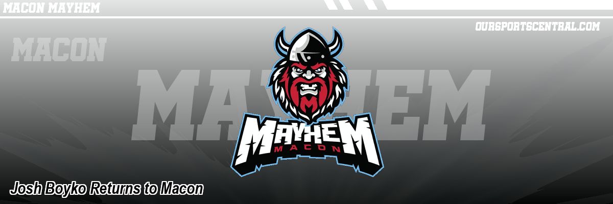 Josh Boyko Returns to Macon