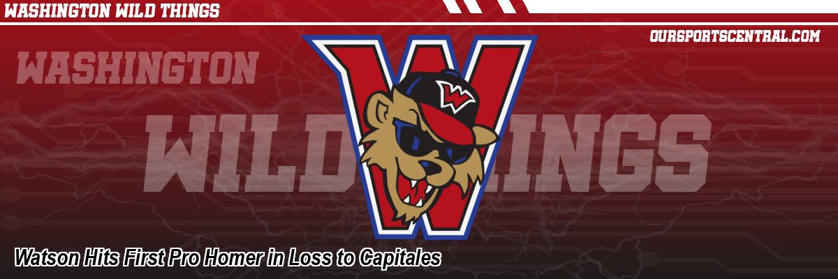 Watson Hits First Pro Homer in Loss to Capitales