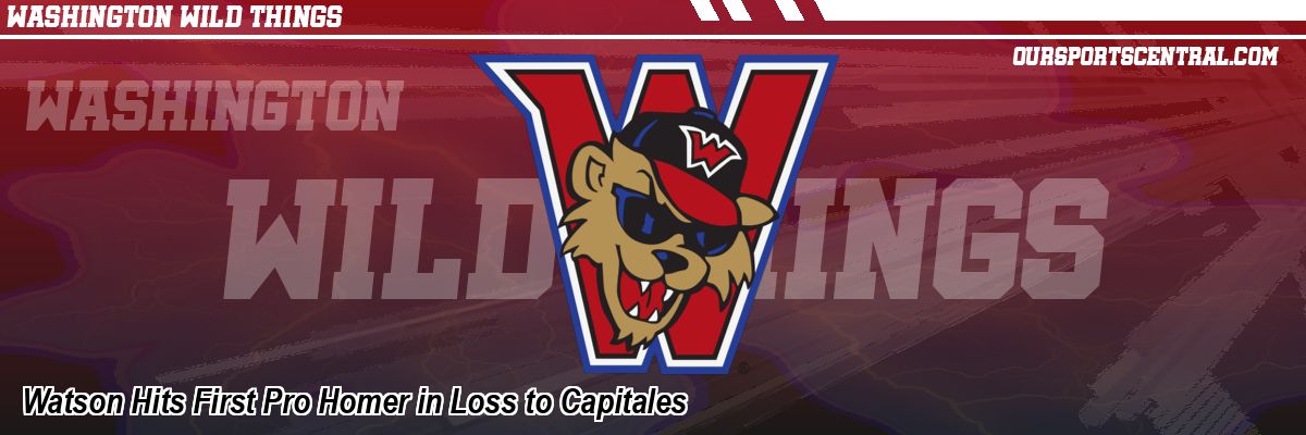 Watson Hits First Pro Homer in Loss to Capitales