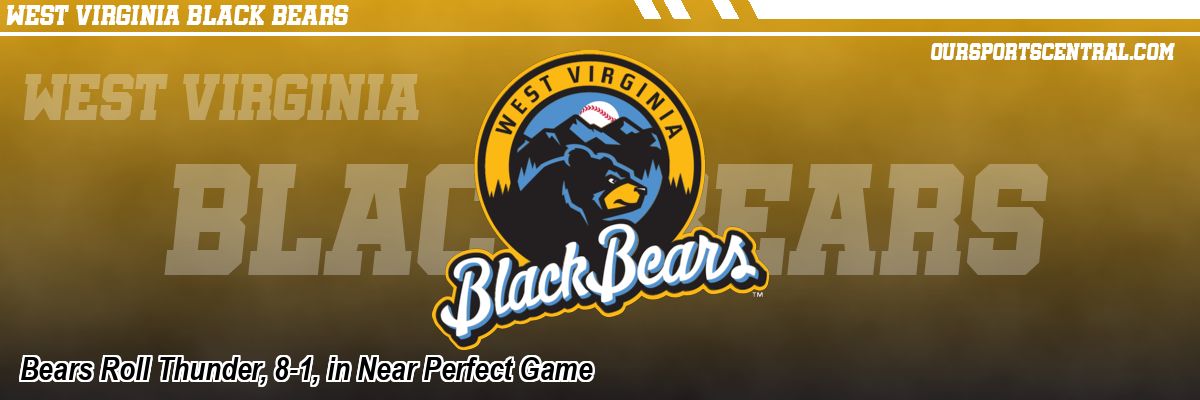 Bears Roll Thunder, 8-1, in Near Perfect Game