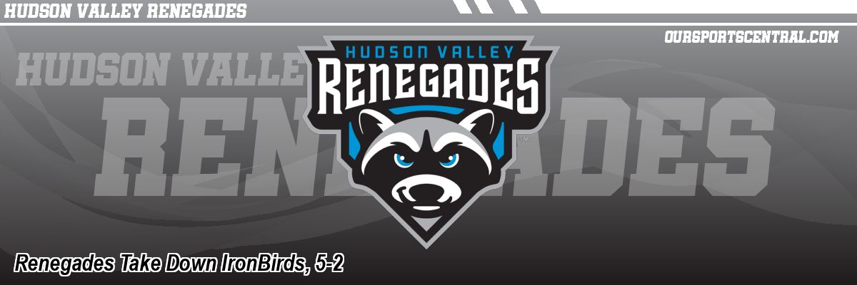 Renegades Take Down IronBirds, 5-2