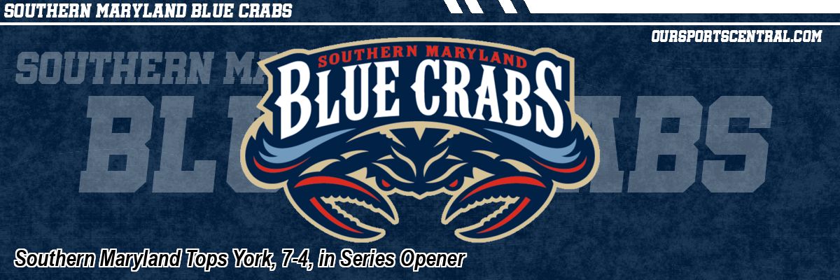 Southern Maryland Tops York, 7-4, in Series Opener