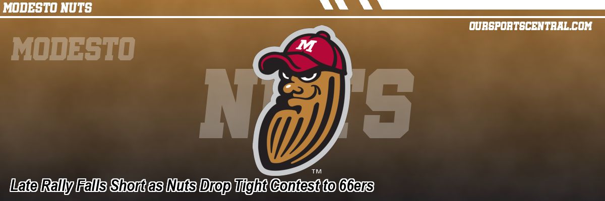 Late Rally Falls Short as Nuts Drop Tight Contest to 66ers
