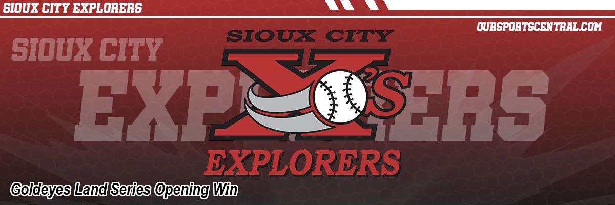 Goldeyes Land Series Opening Win