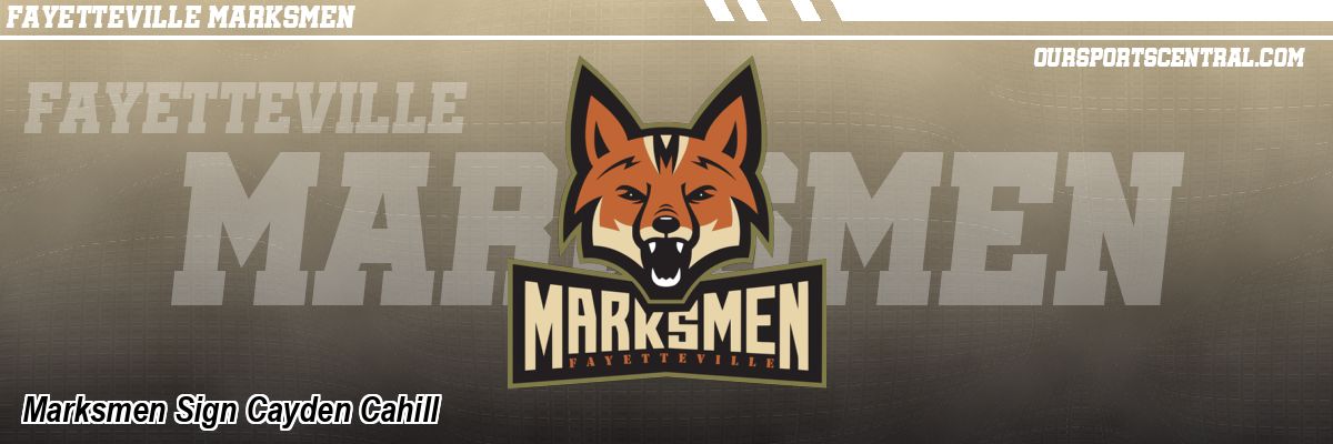 Marksmen Sign Cayden Cahill