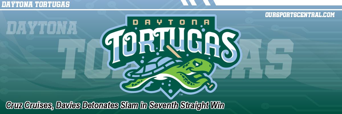 Cruz Cruises, Davies Detonates Slam in Seventh Straight Win