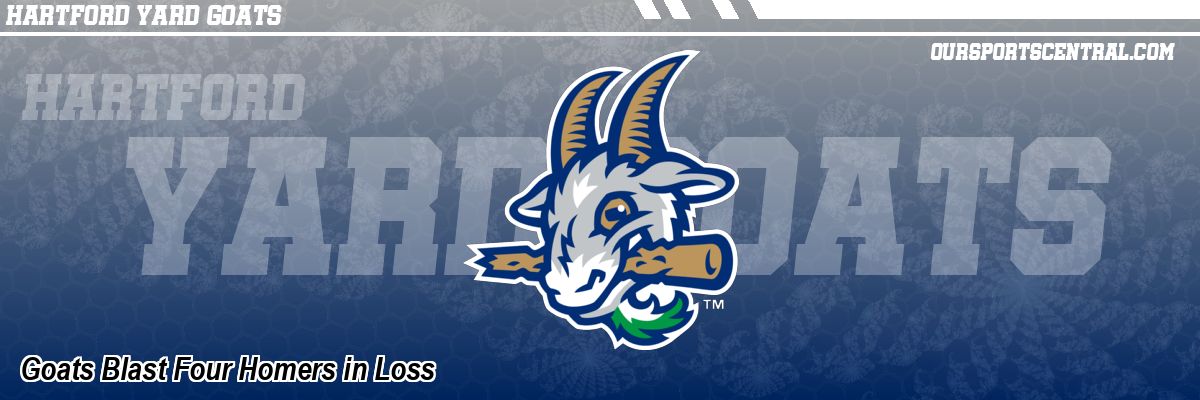 Goats Blast Four Homers in Loss