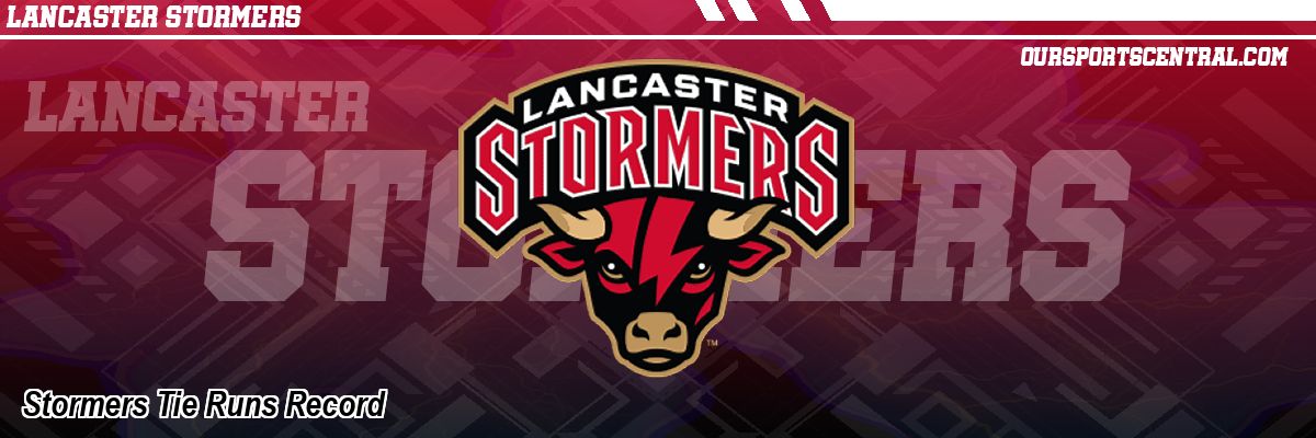 Stormers Tie Runs Record
