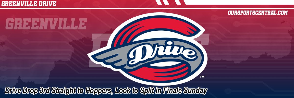 Drive Drop 3rd Straight to Hoppers, Look to Split in Finale Sunday