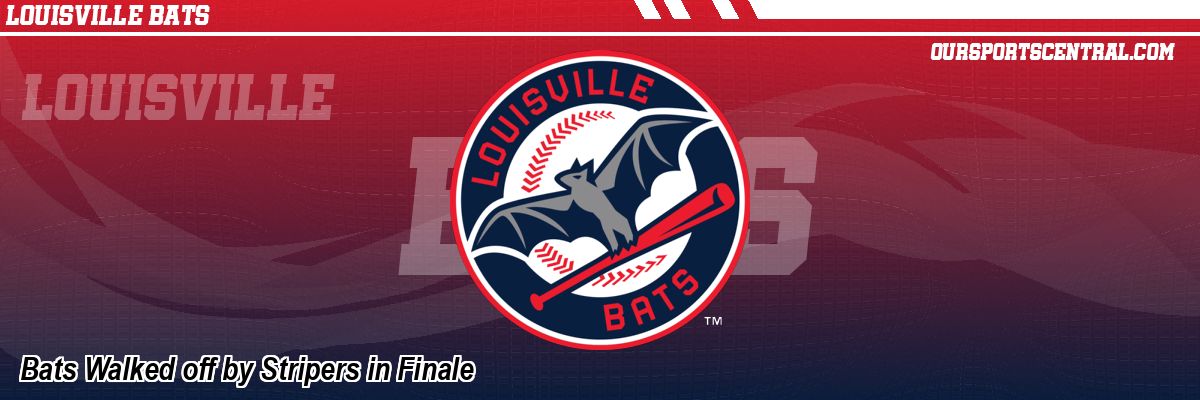 Bats Walked off by Stripers in Finale