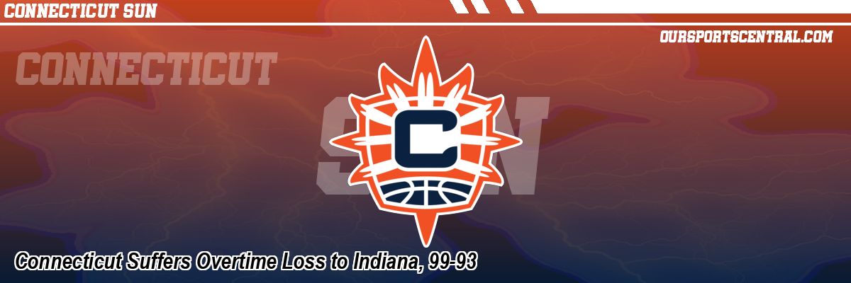 Connecticut Suffers Overtime Loss to Indiana, 99-93
