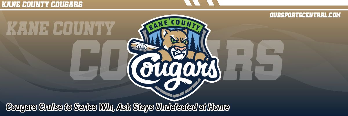 Cougars Cruise to Series Win, Ash Stays Undefeated at Home