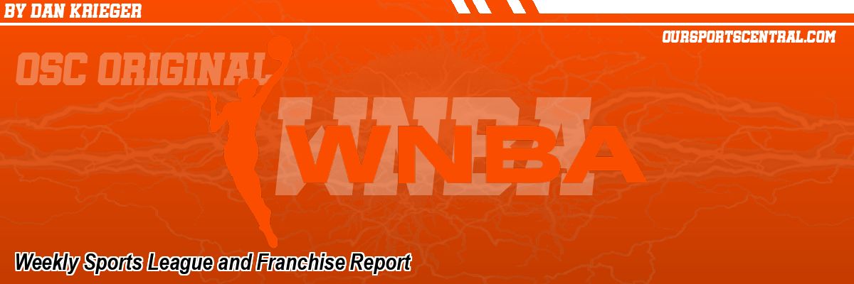 Weekly Sports League and Franchise Report