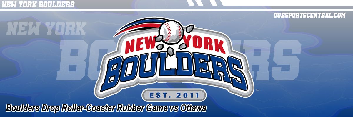 Boulders Drop Roller-Coaster Rubber Game vs Ottawa