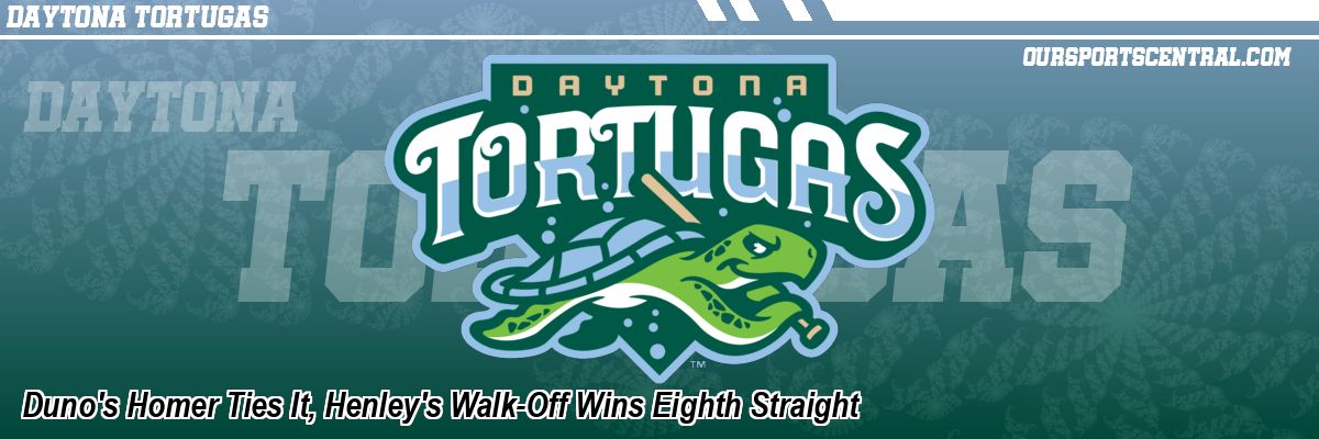 Duno's Homer Ties It, Henley's Walk-Off Wins Eighth Straight