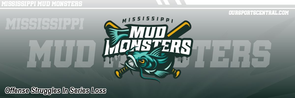 Offense Struggles In Series Loss
